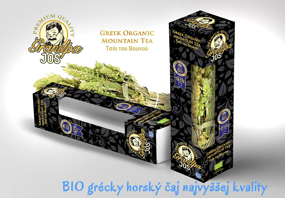 Grandpa JOS řecký horský čaj BIO banner SK